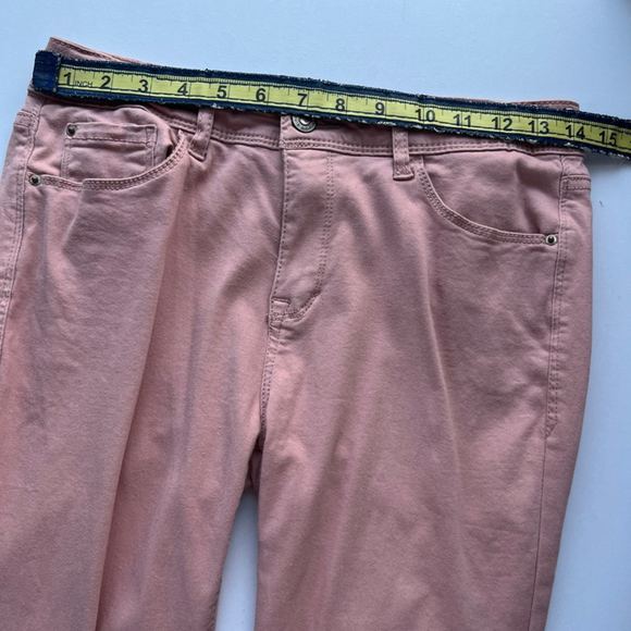 Kensie Jeans Women's Mid-Rise Ankle Jeans Dusty Rose 6/28 - Picture 6 of 8